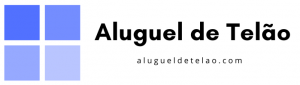 Logotipo Aluguel de Telão